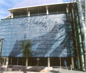 Ned Kahn - shimmer wall as public art